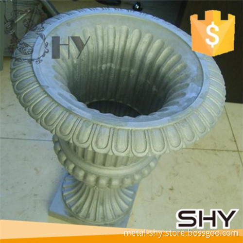 casting flowerpot for garden decoration